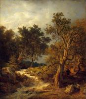 Achenbach, Andreas - Landscape with a Stream